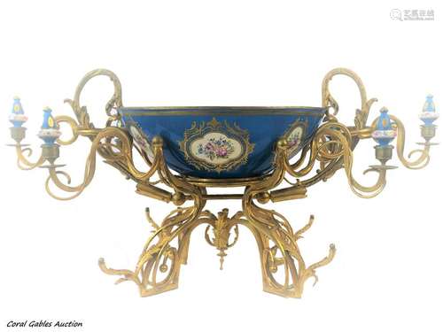 Antique sevre centerpiece from the 19th century