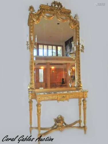 Magnificent Mirror & Console