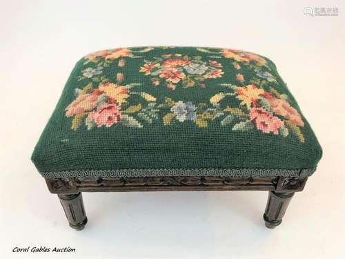 Antique foot stool