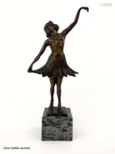 Orientalist bronze sculpture