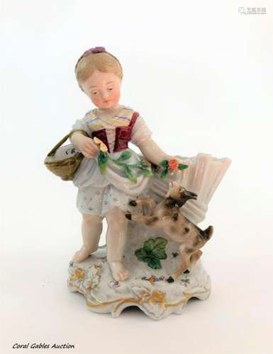 Antique Porcelain Figure