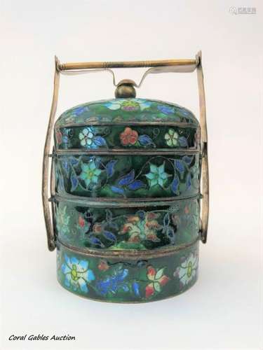 Cloisonne decorative piece