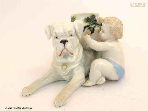 Antique porcelain figure