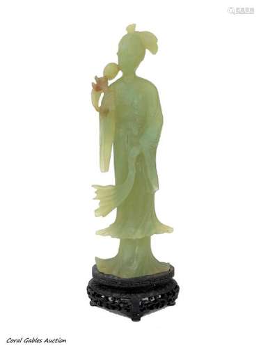 Chinese Hand Carved Jade Sculpture