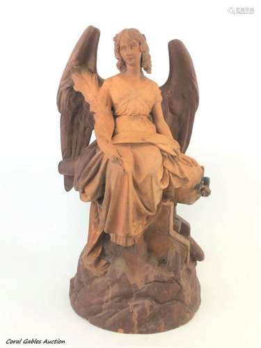 Antique Religious Terracotta