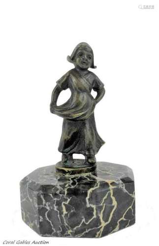 Antique bronze miniature