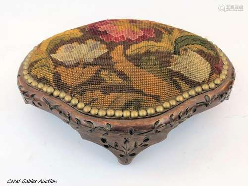 Antique foot stool