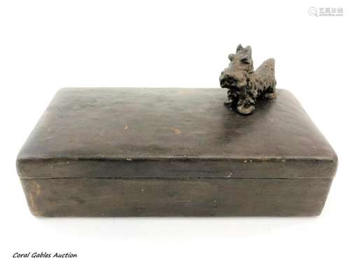 Antique Bronce Jewerly Box