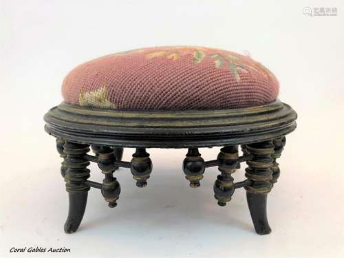 Antique foot stool