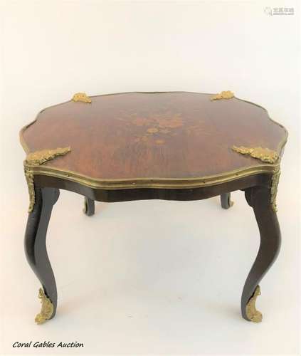 Antique octagonal French table