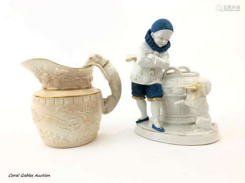 Two Porcelain Pieces.