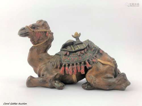 Polychrome morisco camel