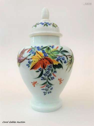 Opaline urn