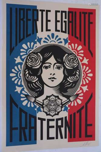 OBEY Shepard Fairey (né en 1970). \