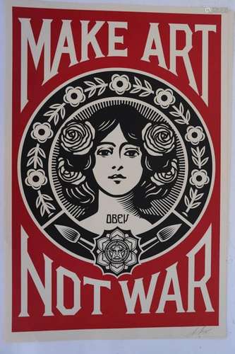 OBEY Shepard Fairey (né en 1970). \