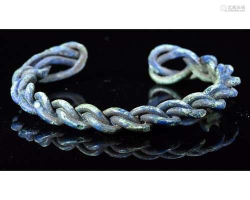 VIKING BRONZE TWISTED BRACELET