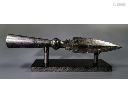 MEDIEVAL SOCKETED IRON SPEAR