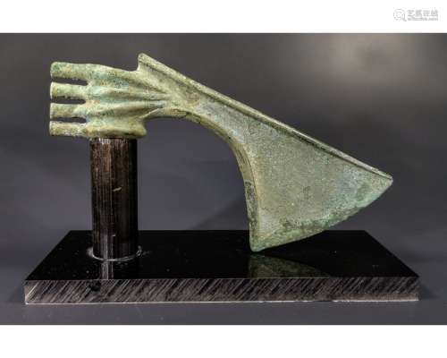 AMAZING BRONZE AGE SPIKED AXE HEAD