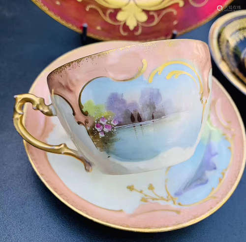 FRENCH LIMOGES TEA CUP