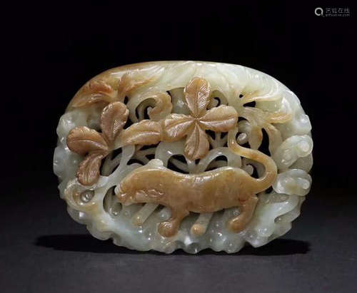 HETIAN JADE BUCKLE