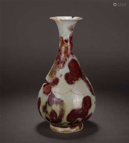 CHINESE PORCELAIN JUN WARE YUHUCHUN VASE