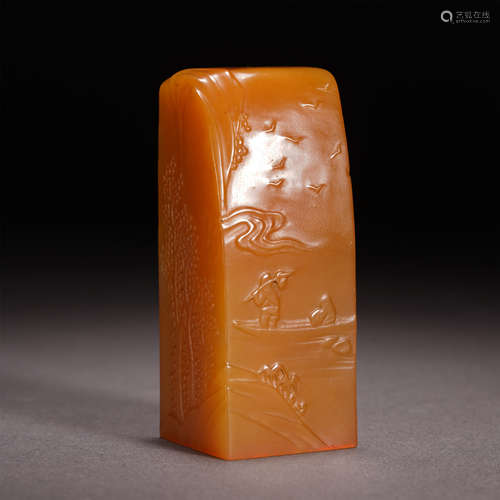 CHINESE SOAPSTONE STONE SEAL