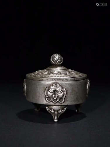 STERLING SILVER CAPPING SMALL CENSER