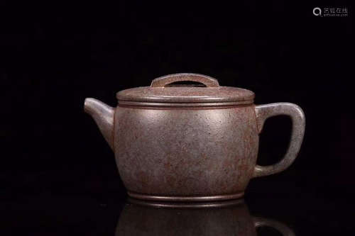 ZISHA HAN TILE TEAPOT