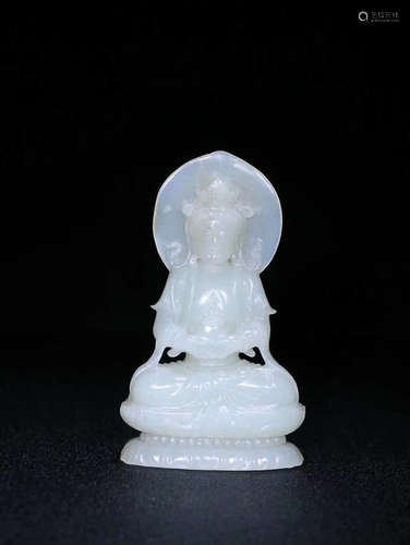 HETIAN JADE GUANYIN ORNAMENT