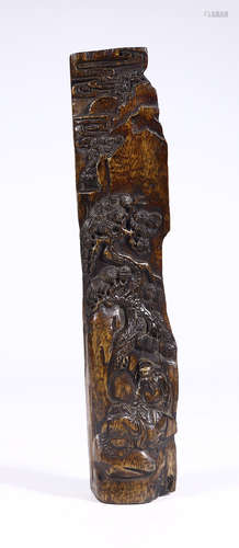 OLD CHENXIANG WOOD PAPER WEIGHT