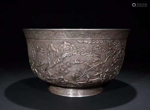 SILVER STORY BOWL