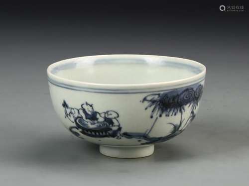 Chinese Blue and White Bowl