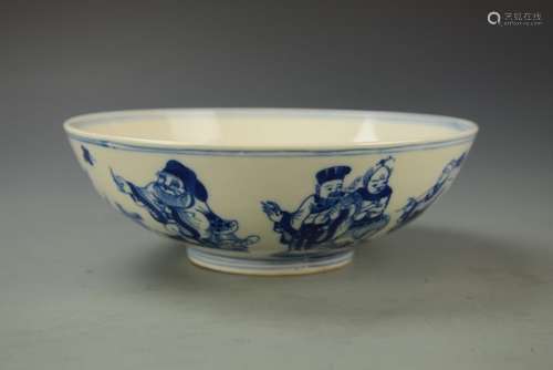 Chinese Blue And White Bowl