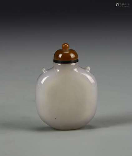 Chinese Agate Snuff Bottle