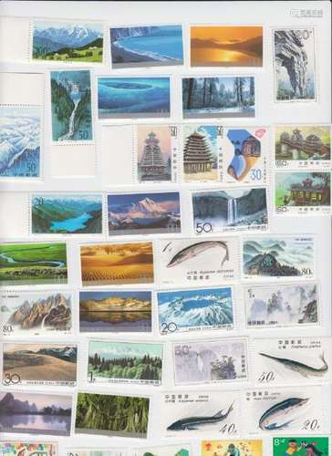 50 Chinese Stamps