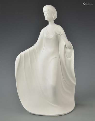 Chinese Blanc de Chine Lady Figure