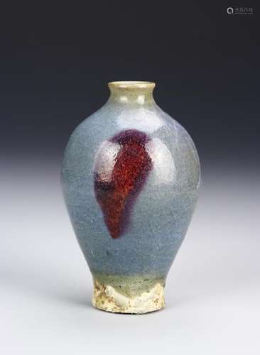 Chinese Jun Yao Meiping Vase