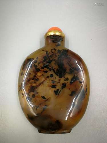 Agate Snuff Box