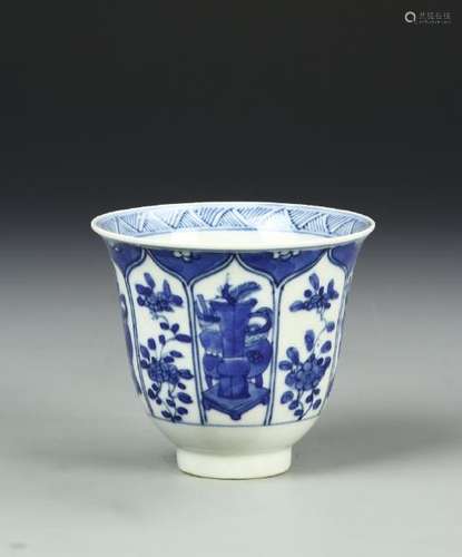 Chinese Blue and White Cup