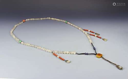 Chinese Beaded Court Necklace