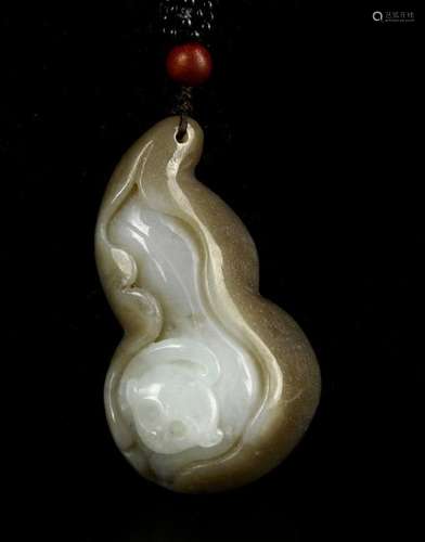 Chinese White Jade Monkey