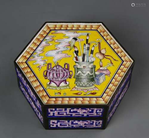 Chinese Cloisonne Box