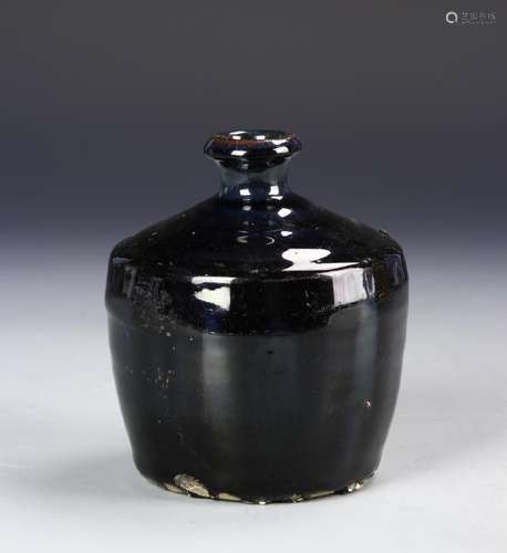 Chinese Black Glazed Vase