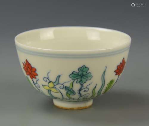 Chinese Doucai Bowl