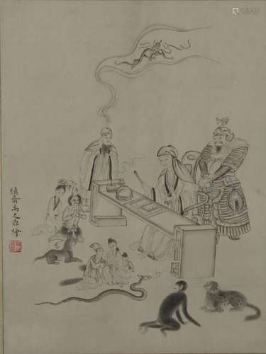 Chinese Scroll Painting