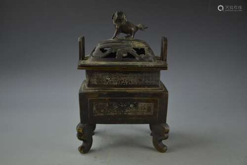 Chinese Bronze Censer