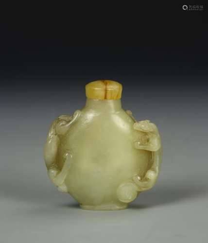 Chinese Jade Snuff Bottle