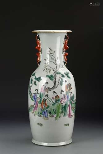 Chinese Famille Rose Vase