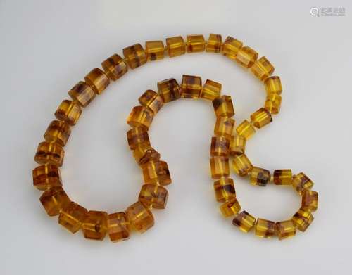 Chinese Amber Necklace