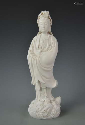 Chinese Blanc de Chine Kwan Yin